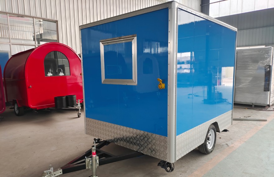 portable kitchen trailer for sale in stock